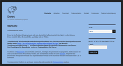 Desktop Screenshot of duroc.org