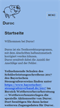 Mobile Screenshot of duroc.org